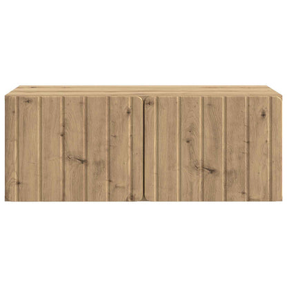 Wall-Mounted TV Cabinet 78.5 x 41 x 30 cm Artisan Oak