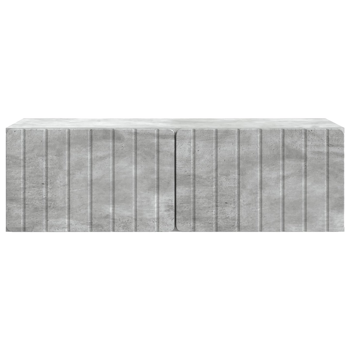 Wall-Mounted TV Cabinet 98 x 41 x 30 cm Concrete Grey