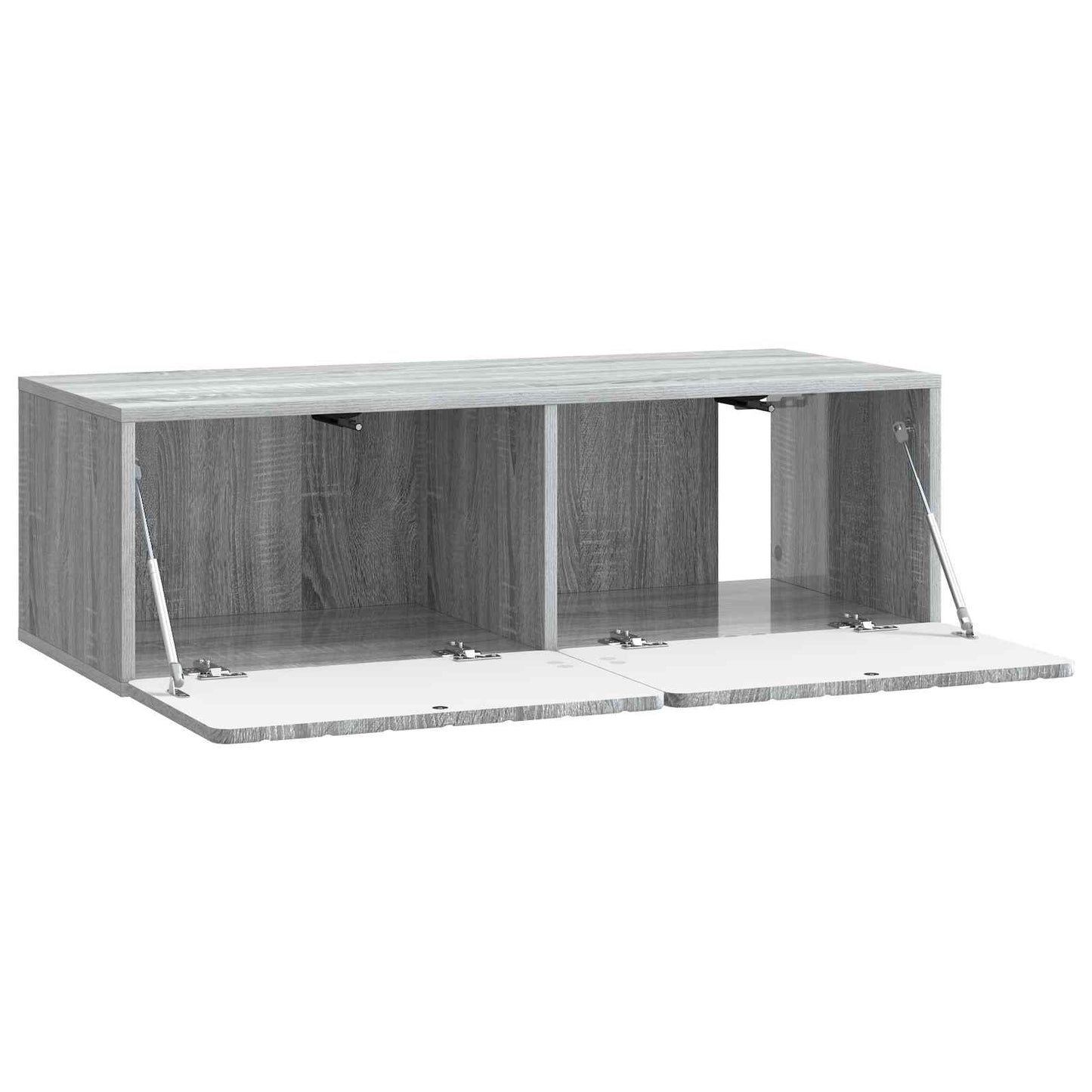 Wall-Mounted TV Cabinet 98 x 41 x 30 cm Grey Sonoma