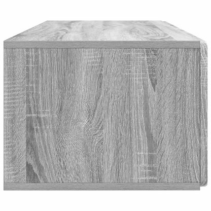 Wall-Mounted TV Cabinet 98 x 41 x 30 cm Grey Sonoma