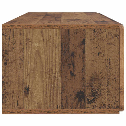Wall-Mounted TV Cabinet 98 x 41 x 30 cm Old Wood