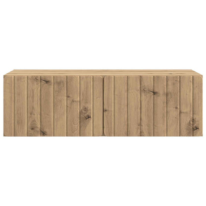 Wall-Mounted TV Cabinet 98 x 41 x 30 cm Artisan Oak