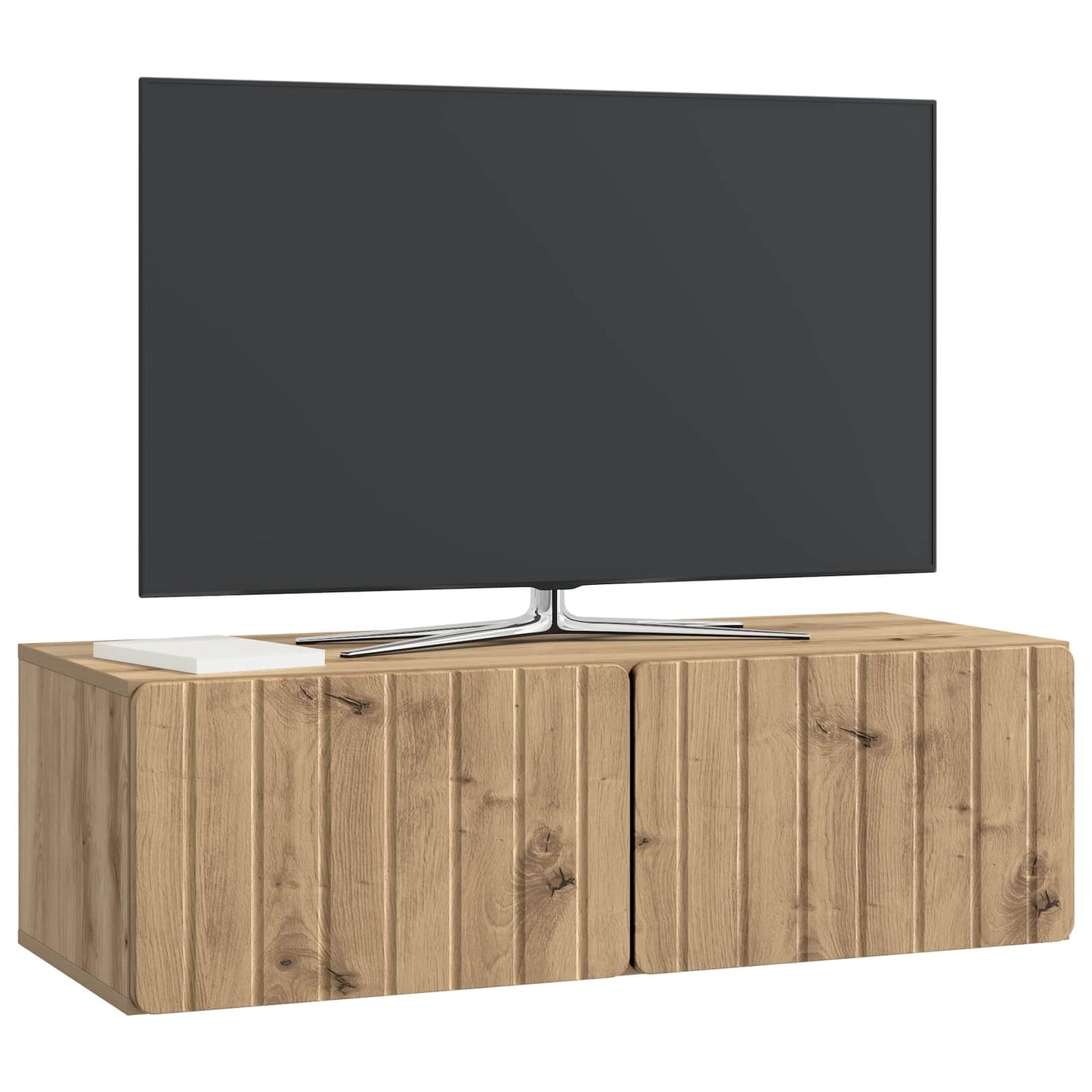 Wall-Mounted TV Cabinet 98 x 41 x 30 cm Artisan Oak