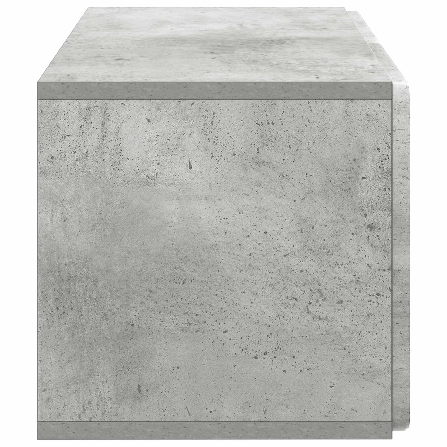 Wall-Mounted TV Cabinet 59.5 x 31 x 30 cm Concrete Grey
