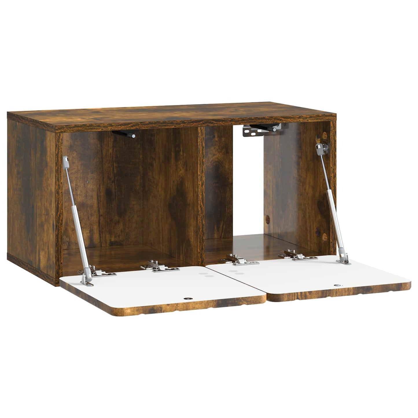 Wall-Mounted TV Cabinet 59.5 x 31 x 30 cm Smoked Oak
