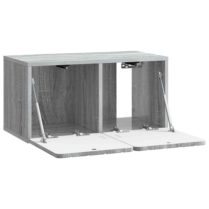 Wall-Mounted TV Cabinet 59.5 x 31 x 30 cm Grey Sonoma