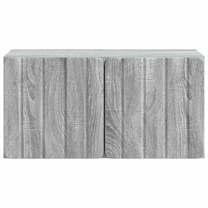 Wall-Mounted TV Cabinet 59.5 x 31 x 30 cm Grey Sonoma