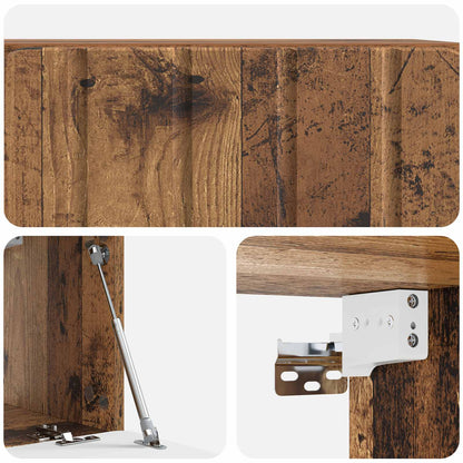 Wall-Mounted TV Cabinet 59.5 x 31 x 30 cm Old Wood