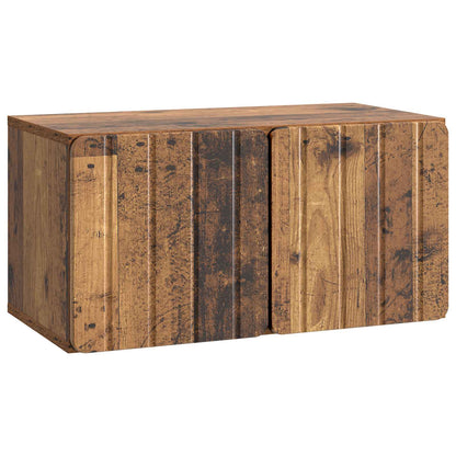 Wall-Mounted TV Cabinet 59.5 x 31 x 30 cm Old Wood