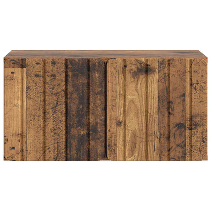 Wall-Mounted TV Cabinet 59.5 x 31 x 30 cm Old Wood