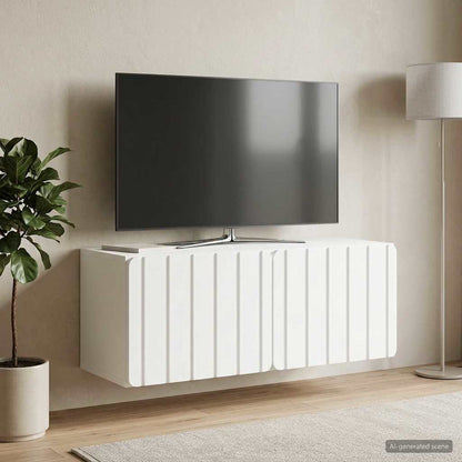 Wall-Mounted TV Cabinet 78.5 x 31 x 30 cm White Engineered Wood