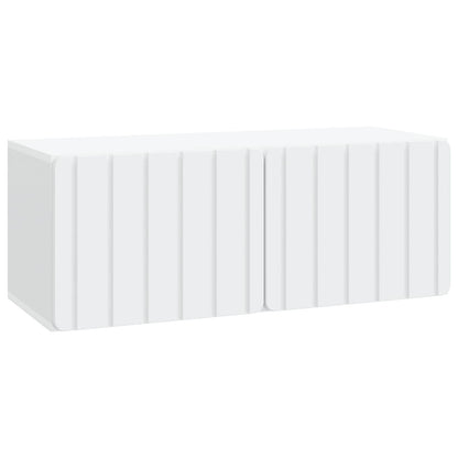 Wall-Mounted TV Cabinet 78.5 x 31 x 30 cm White Engineered Wood