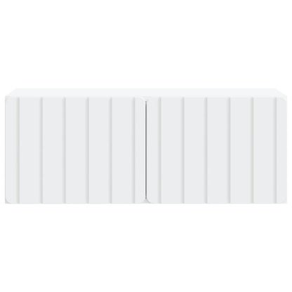 Wall-Mounted TV Cabinet 78.5 x 31 x 30 cm White Engineered Wood