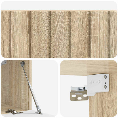 Wall-Mounted TV Cabinet 78.5 x 31 x 30 cm Sonoma Oak