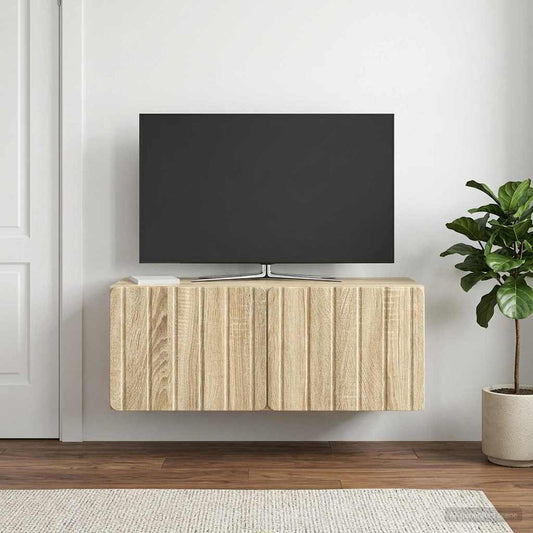 Wall-Mounted TV Cabinet 78.5 x 31 x 30 cm Sonoma Oak
