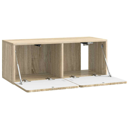 Wall-Mounted TV Cabinet 78.5 x 31 x 30 cm Sonoma Oak