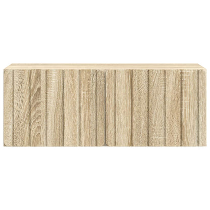 Wall-Mounted TV Cabinet 78.5 x 31 x 30 cm Sonoma Oak