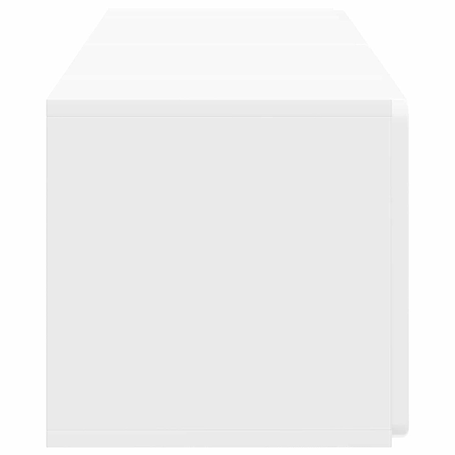 Wall-Mounted TV Cabinet 78.5 x 31 x 30 cm High Gloss White