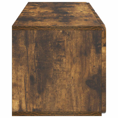 Wall-Mounted TV Cabinet 78.5 x 31 x 30 cm Smoked Oak