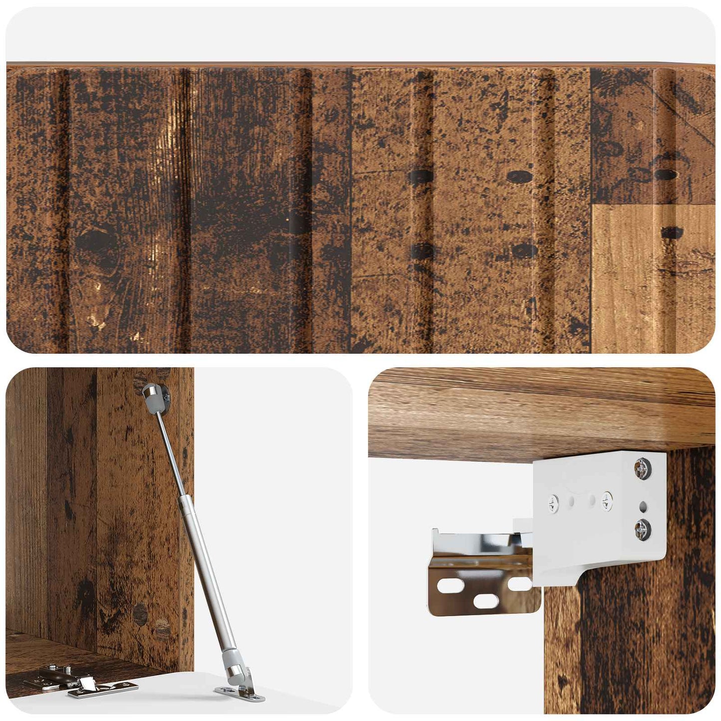Wall-Mounted TV Cabinet 78.5 x 31 x 30 cm Old Wood