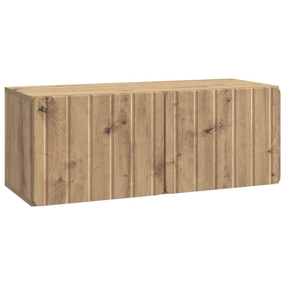 Wall-Mounted TV Cabinet 78.5 x 31 x 30 cm Artisan Oak