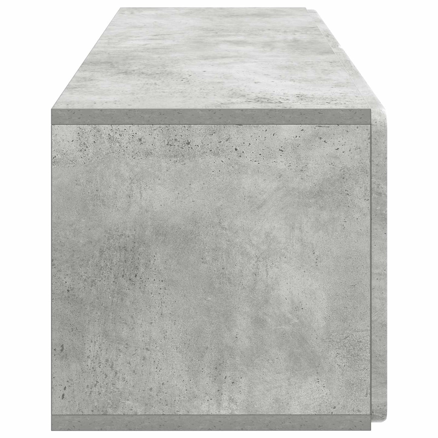 Wall-Mounted TV Cabinet 98 x 31 x 30 cm Concrete Grey