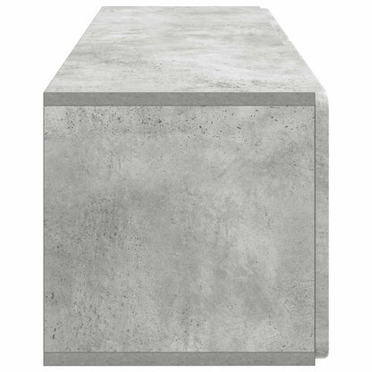 Wall-Mounted TV Cabinet 98 x 31 x 30 cm Concrete Grey