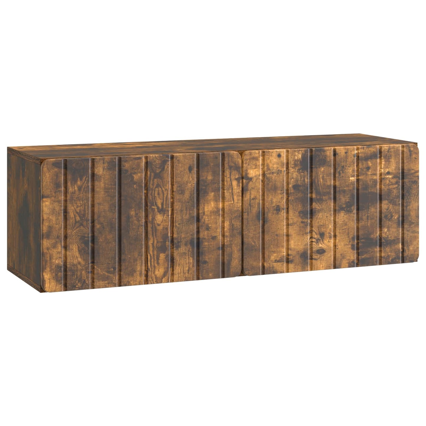 Wall-Mounted TV Cabinet 98 x 31 x 30 cm Smoked Oak