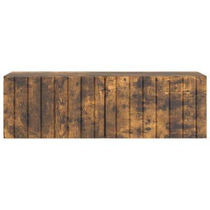 Wall-Mounted TV Cabinet 98 x 31 x 30 cm Smoked Oak