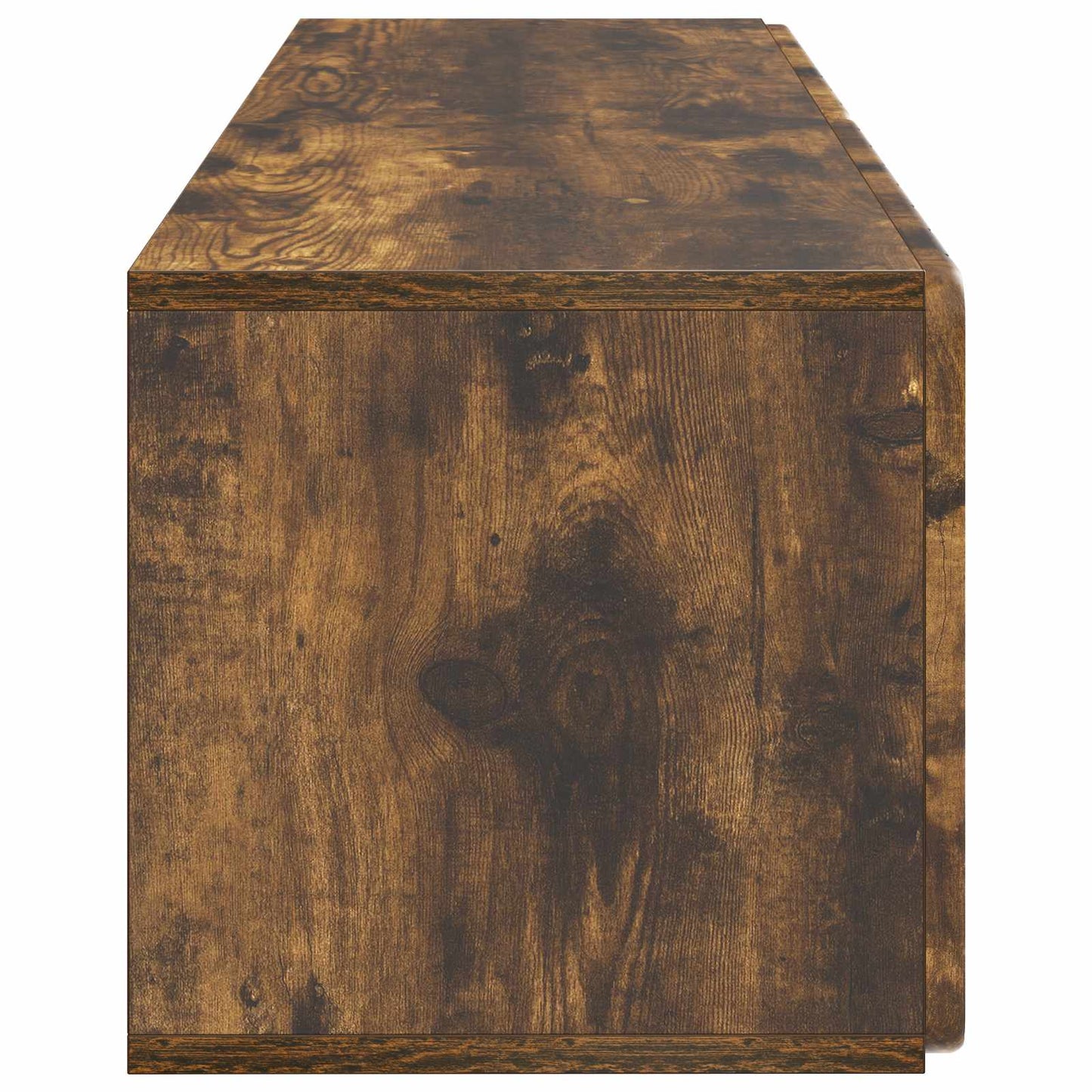 Wall-Mounted TV Cabinet 98 x 31 x 30 cm Smoked Oak