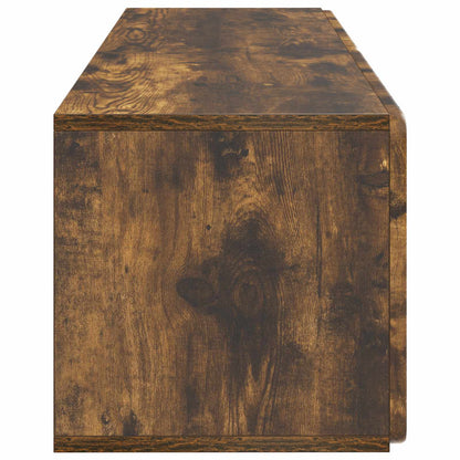 Wall-Mounted TV Cabinet 98 x 31 x 30 cm Smoked Oak