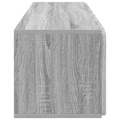 Wall-Mounted TV Cabinet 98 x 31 x 30 cm Grey Sonoma