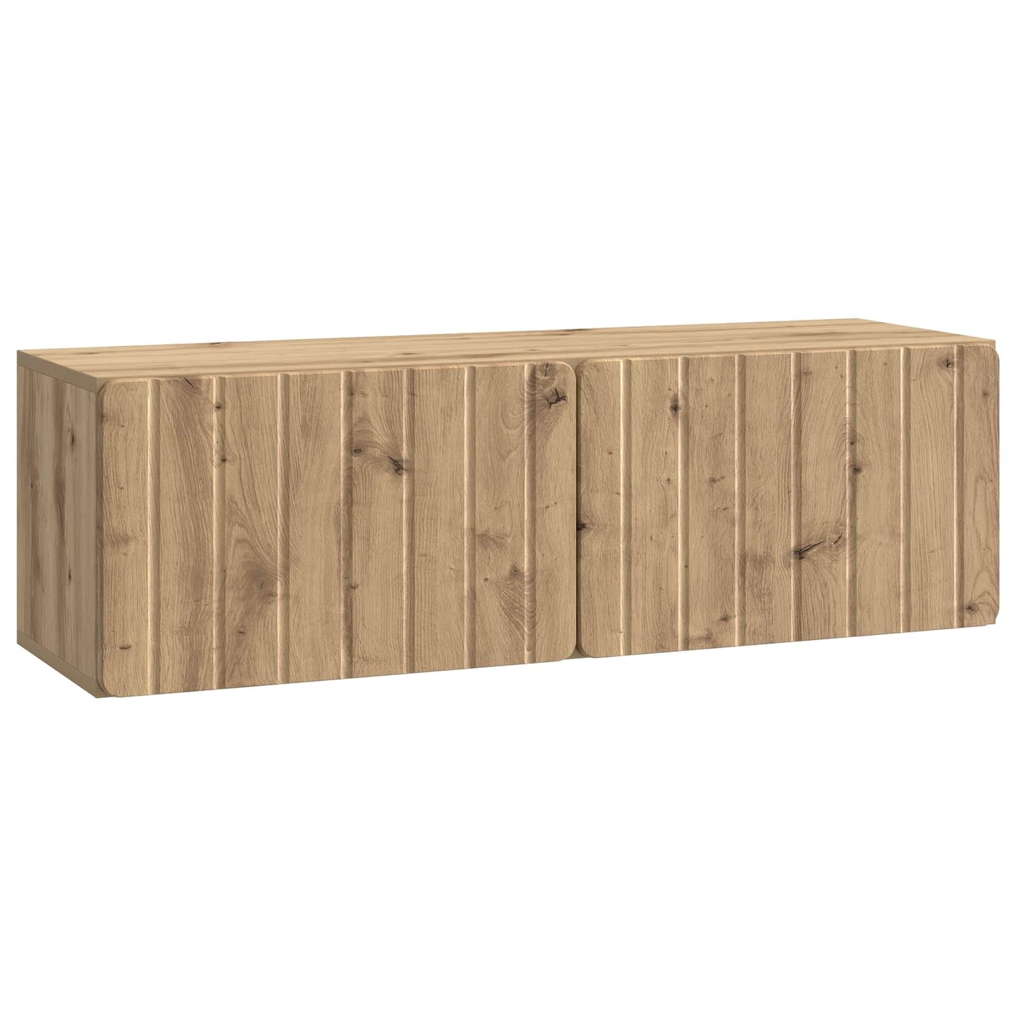 Wall-Mounted TV Cabinet 98 x 31 x 30 cm Artisan Oak