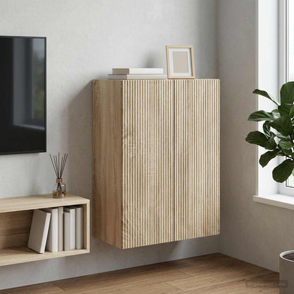 Wall-Mounted Cabinet 66 x 34.5 x 90 cm Engineered Wood