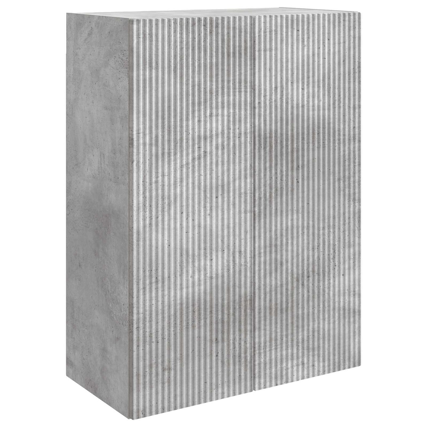 Wall-Mounted Cabinet Concrete Grey 66 x 34.5 x 90 cm
