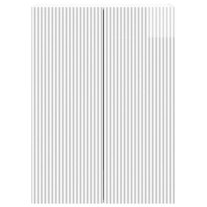 Wall-Mounted Cabinet High Gloss White 66 x 34.5 x 90 cm