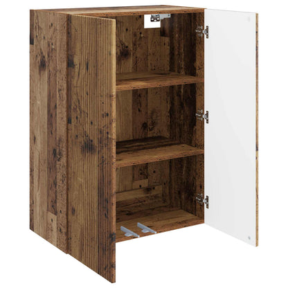 Wall-Mounted Cabinet Old Wood 66 x 34.5 x 90 cm Engineered Wood