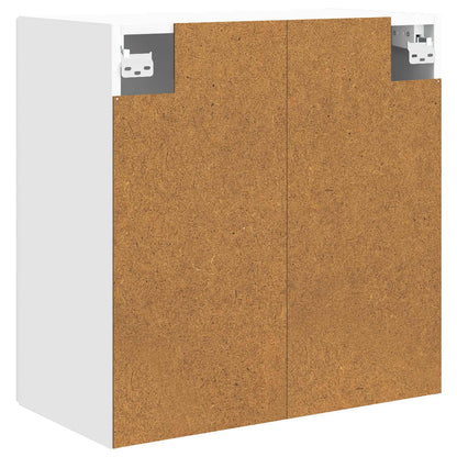 Wall-Mounted Cabinet White 59 x 31 x 60 cm Engineered Wood