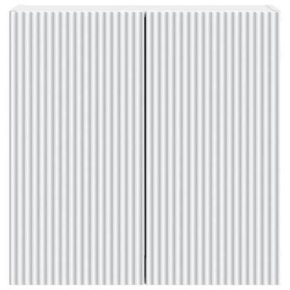 Wall-Mounted Cabinet White 59 x 31 x 60 cm Engineered Wood