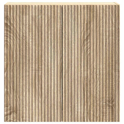 Wall-Mounted Cabinet Sonoma Oak 59 x 31 x 60 cm Engineered Wood