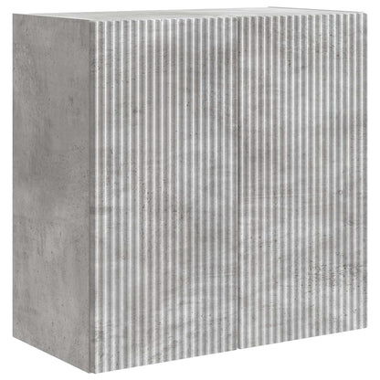 Wall-Mounted Cabinet Concrete Grey 59 x 31 x 60 cm