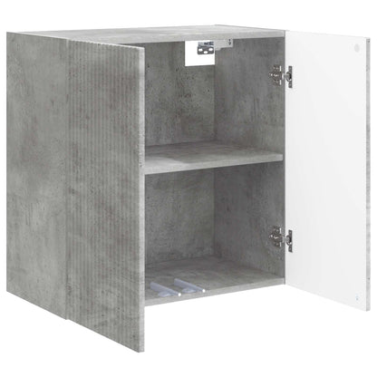 Wall-Mounted Cabinet Concrete Grey 59 x 31 x 60 cm