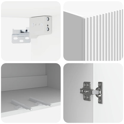 Wall-Mounted Cabinet 59 x 31 x 60 cm Engineered Wood