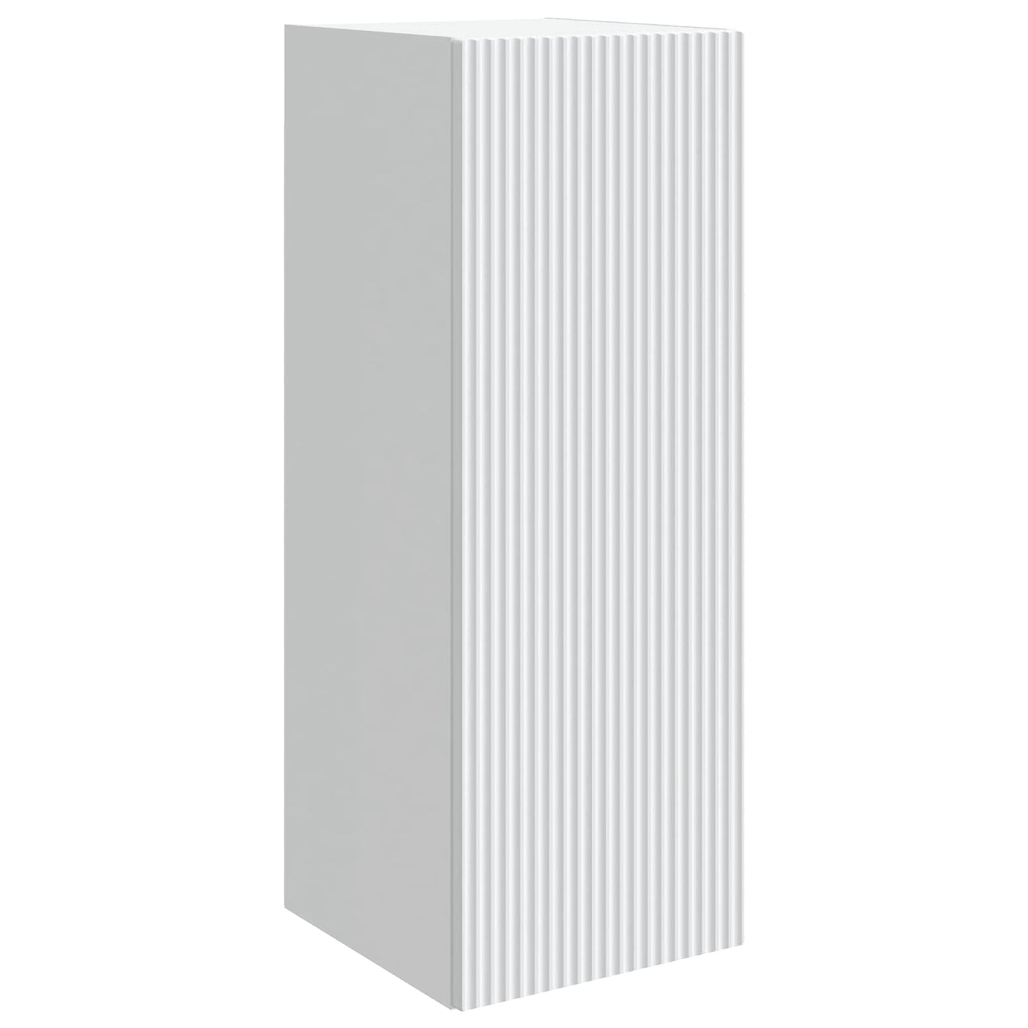 Wall-Mounted Cabinet White 33 x 34.5 x 90 cm Engineered Wood