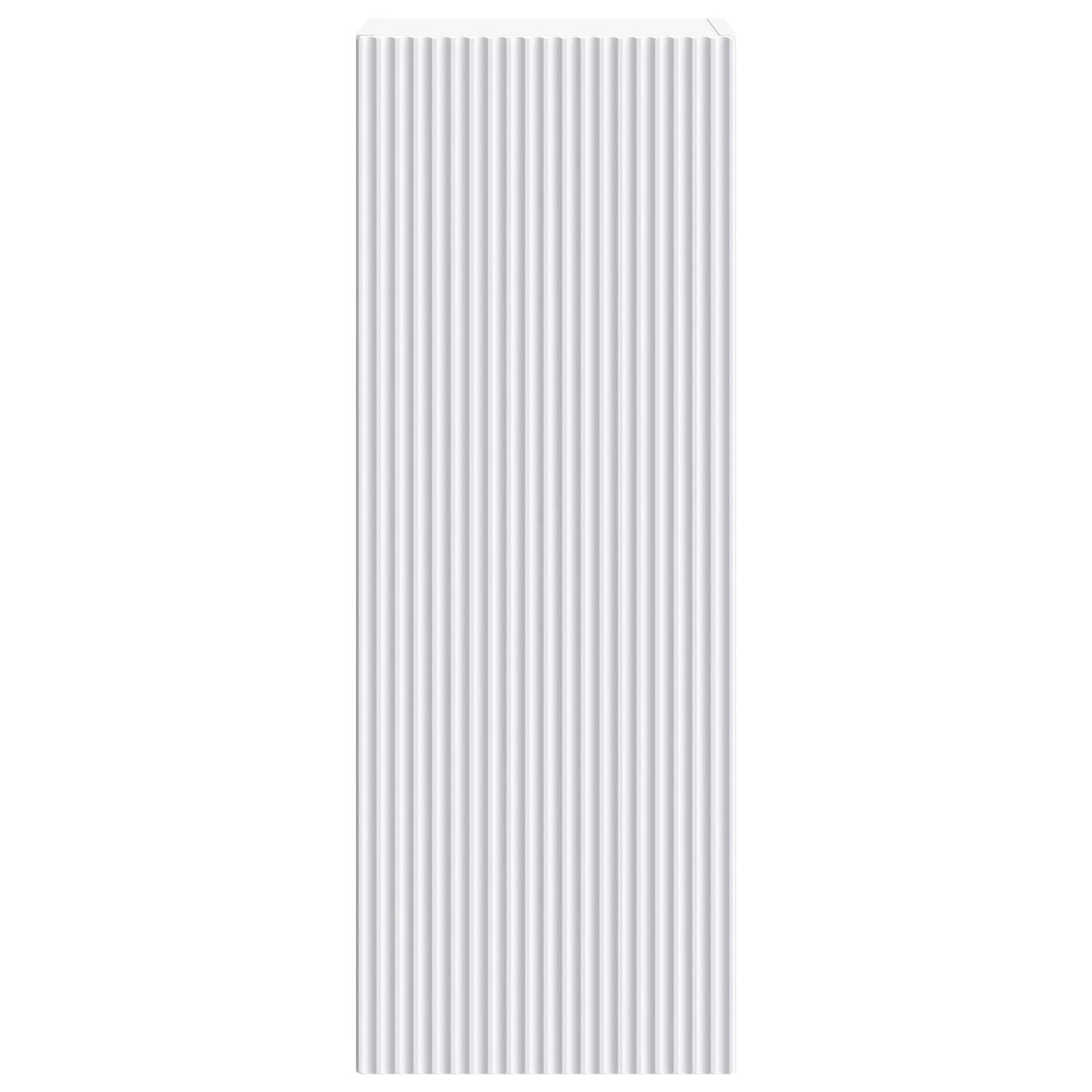Wall-Mounted Cabinet White 33 x 34.5 x 90 cm Engineered Wood
