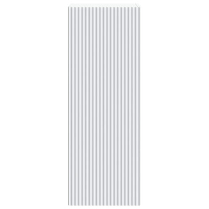 Wall-Mounted Cabinet White 33 x 34.5 x 90 cm Engineered Wood