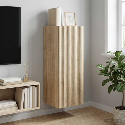 Wall-Mounted Cabinet 33 x 34.5 x 90 cm Engineered Wood