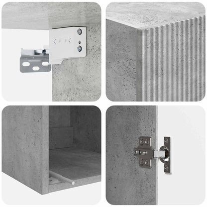 Wall-Mounted Cabinet 33 x 34.5 x 90 cm Engineered Wood