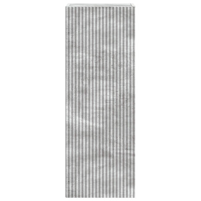 Wall-Mounted Cabinet Concrete Grey 33 x 34.5 x 90 cm