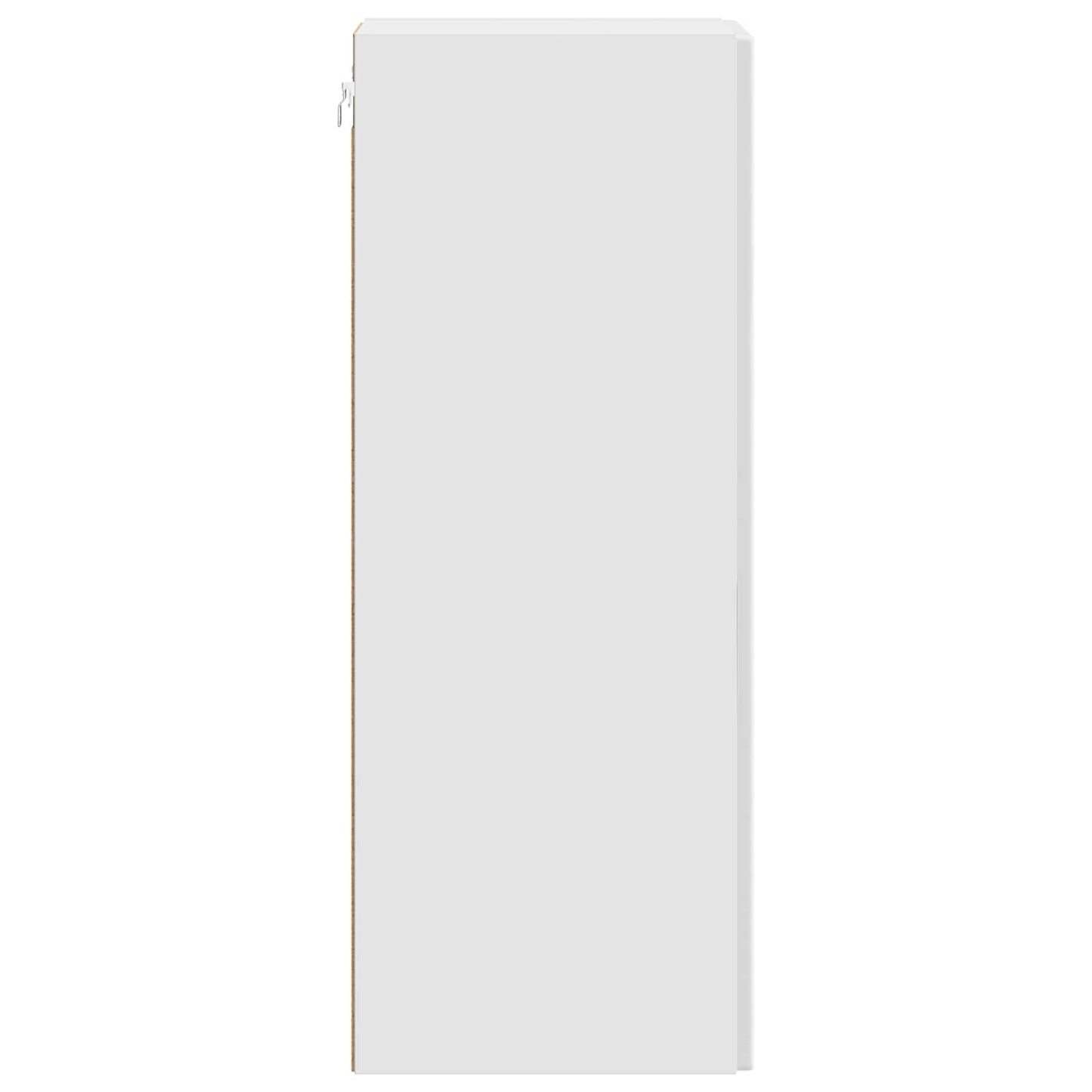 Wall-Mounted Cabinet High Gloss White 33 x 34.5 x 90 cm